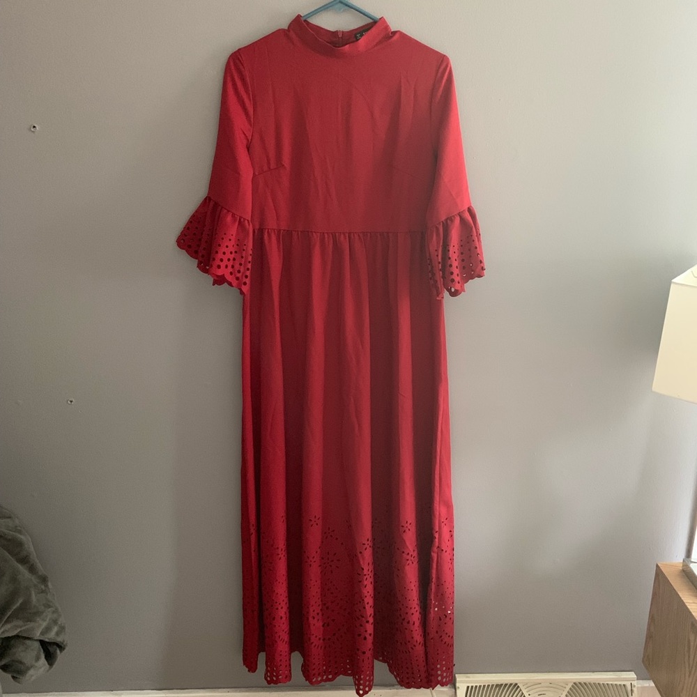 Red dress